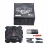 FPV Camera RC Quadcopter Drone with Live Video   Flexible Foldable Aerofoils App and Wifi Phone Control Black 