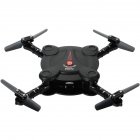 FPV Camera RC Quadcopter Drone with Live Video   Flexible Foldable Aerofoils App and Wifi Phone Control Black 