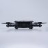 FPV Camera RC Quadcopter Drone with Live Video   Flexible Foldable Aerofoils App and Wifi Phone Control Black 