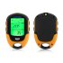 FR500 Multifunction Outdoor Altimeter   Barometer Compass Thermometer Hygrometer LED Torch IPX4 Orange