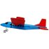 FX 805 Fly Bear Glider 2 4G 2CH RC Airplane Fixed Wing Plane Outdoor EPP  As Shown  Mode 2