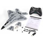 FX-822 F22 280mm Wingspan EPP RC Airplane Glider 2.4GHz RTF with Battery Remote Controller Mode 2