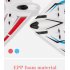 FX601 Remote Control Glider USB Rechargeable Foam Remote Control Airplane Model Birthday Xmas Gifts For Boys Girls blue