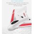 FX601 Remote Control Glider USB Rechargeable Foam Remote Control Airplane Model Birthday Xmas Gifts For Boys Girls red