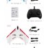 FX601 Remote Control Glider USB Rechargeable Foam Remote Control Airplane Model Birthday Xmas Gifts For Boys Girls blue
