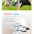 FX601 Remote Control Glider USB Rechargeable Foam Remote Control Airplane Model Birthday Xmas Gifts For Boys Girls blue