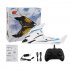 FX601 Remote Control Glider USB Rechargeable Foam Remote Control Airplane Model Birthday Xmas Gifts For Boys Girls blue