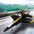 FX635 Remote Control Aircraft Fixed Wing F35 Fighter USB Rechargeable Remote Control Airplane For Kids Gifts black
