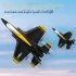 FX635 Remote Control Aircraft Fixed Wing F35 Fighter USB Rechargeable Remote Control Airplane For Kids Gifts black