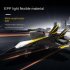FX635 Remote Control Aircraft Fixed Wing F35 Fighter USB Rechargeable Remote Control Airplane For Kids Gifts black