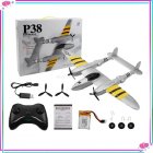 FX816 Remote Control Airplane P38 Fighter Rechargeable RC Aircraft Glider Model Toys For Children Birthday Gifts FX816