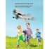 FX816 Remote Control Airplane P38 Fighter Rechargeable RC Aircraft Glider Model Toys For Children Birthday Gifts FX816