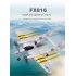 FX816 Remote Control Airplane P38 Fighter Rechargeable RC Aircraft Glider Model Toys For Children Birthday Gifts FX816