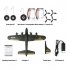 FX817 B17 RC Airplane Rechargeable Battery Foam Remote Control Glider Aircraft Model Toys For Children Gifts FX817