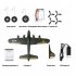 FX817 B17 RC Airplane Rechargeable Battery Foam Remote Control Glider Aircraft Model Toys For Children Gifts FX817