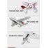 FX819 RC Aircraft C919 Civil Aviation Airplane Foam Remote Control Plane Birthday Xmas Gifts For Boys Girls FX819