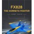 FX828 RC Plane F A 18 Fighter Remote Control Airplane Rechargeable Foam RC Glider Model Toys Gifts For Children FX828