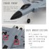 FX830 RC Airplane J 20 Fighter USB Charging Foam Remote Control Aircraft For Boys Girls Birthday Gifts Camouflage
