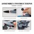 FX830 RC Airplane J 20 Fighter USB Charging Foam Remote Control Aircraft For Boys Girls Birthday Gifts Camouflage