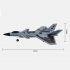 FX830 RC Airplane J 20 Fighter USB Charging Foam Remote Control Aircraft For Boys Girls Birthday Gifts Camouflage