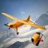 FX9703 5CH J3 Simulation Fighter Model 6 shaft Gyro Fixed Wing 3D Stunts 2S Brushless EPP RC Airplane For Starter yellow