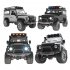 FY003 5A 2 4g Full Scale 4wd Climbing Car Guard Upgrade Lighting Remote Control Toys FY003 5A silver gray 1 16