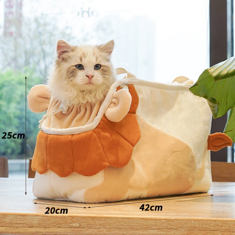 Pet Canvas Shoulder Carrying Bag Washable Breathable Small Dogs Cats Bag Carrier For Outdoor Travel Pet Supplies 