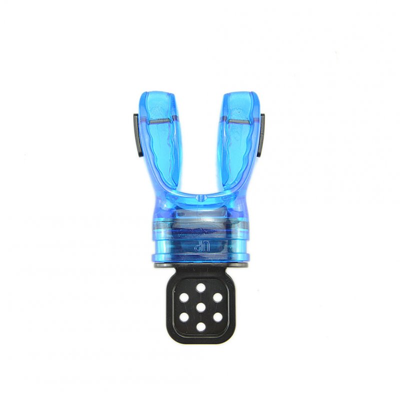 Fabricable Thermoplastic Mouthpiece Snorkeling Gear For Adult Second Stage Regulator Diving Surfing Accessories blue_Free  size