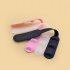 Face Guard Hook Ear Protector Silicone Bandage Adjustment Buckle Double Head Clasp Silicone black Can be lengthened and cut