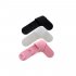 Face Guard Hook Ear Protector Silicone Bandage Adjustment Buckle Double Head Clasp Silicone Pink Can be lengthened and cut