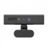 Face Recognition Webcam Windows Hello Unlock 1080p Video Call Camera Compatible For Win10 win11 Computer black