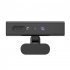 Face Recognition Webcam Windows Hello Unlock 1080p Video Call Camera Compatible For Win10 win11 Computer black