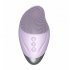Facial Cleanser USB Rechargeable Multi functional Face Cleansing Brush Eye Massager Pore Deep Cleansing Device hyacinth purple