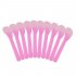 Facial Mask Stick Cosmetic Spatula Scoop DIY Face Mask Spoon Beauty Makeup Sticks Mud Mixing Tools 10 pink