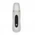 Facial Skin Scrubber High Frequency Deep Cleaning Vibration C2 Ultrasonic Ion Face Spatula Blackhead Remover For Deep Cleansing White