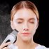 Facial Skin Scrubber High Frequency Deep Cleaning Vibration C2 Ultrasonic Ion Face Spatula Blackhead Remover For Deep Cleansing Purple