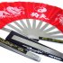 Fans Stainless Steel Frame Chinese Fans Tai Chi Martial Arts Tools Tai Chi Fan Black