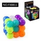 Fanxin 3x3x3 Ball Magic Cubes Professional Magnetic Magic Cube
