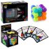 Fanxin 3x3x3 Ball Magic Cubes Professional Magnetic Magic Cube Children Diy Puzzle Toys Building Block Assembled Educational Props FX8811