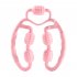 Fascia Muscle Roller 5 wheel Trigger Point Roller Massager Muscle Relaxation Device Deep Tissue Massage Tool gray pink