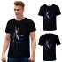 Fashion 3D Arknights Series Digital Printing Short Sleeve T Shirt N 01942 YH01 L