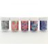 Fashion 3D Decor Colorful Flower Nail Decal Nail Transfer Foil Starry Sky Nail Art Sticker 07