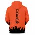 Fashion 3D Naruto Series Digital Printing Hooded Sweatshirt for Men Women Q 1088 YH03 Six generation orange M