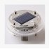 Fashion Attractive 4 Modes 12 LEDs Car Auto Solar Power Saving Flash Wheel Light Decor as shown