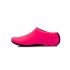 Fashion Barefoot Water Skin Shoes Anti skid Socks Beach for Swim Surf Yoga Exercise Pink XL 42 43