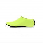 Fashion Barefoot Water Skin Shoes Anti skid Socks Beach for Swim Surf Yoga Exercise Fluorescent yellow M 38 39