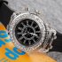 Fashion Casual Silica Gel Band Watch Lovers Luminous Quartz Watch black