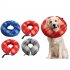 Fashion Checkered Elizabethan Collar Anti licking Inflatable Design Cat Cone Collar Ideal For Post Surgery Recovery Injury Prevention red M
