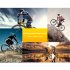 Fashion Colorful Cycling Sunglasses Outdoor Sports Riding Goggles Mtb Bike Eyewear For Man Woman Black frame grey lens