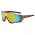 Fashion Colorful Cycling Sunglasses Outdoor Sports Riding Goggles Mtb Bike Eyewear For Man Woman Black frame green lens